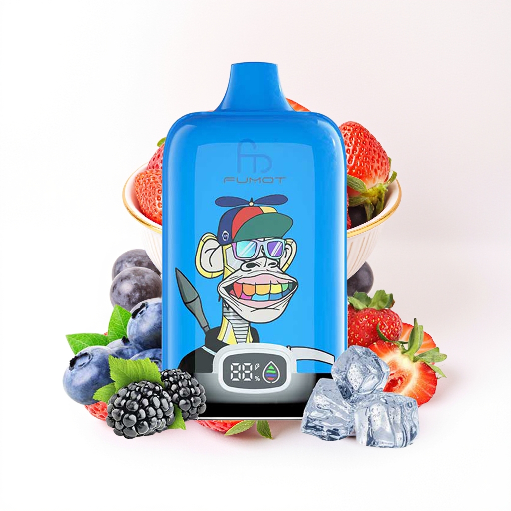 Fumot Tornado Digital Box 12000 Puffs Disposable Vape