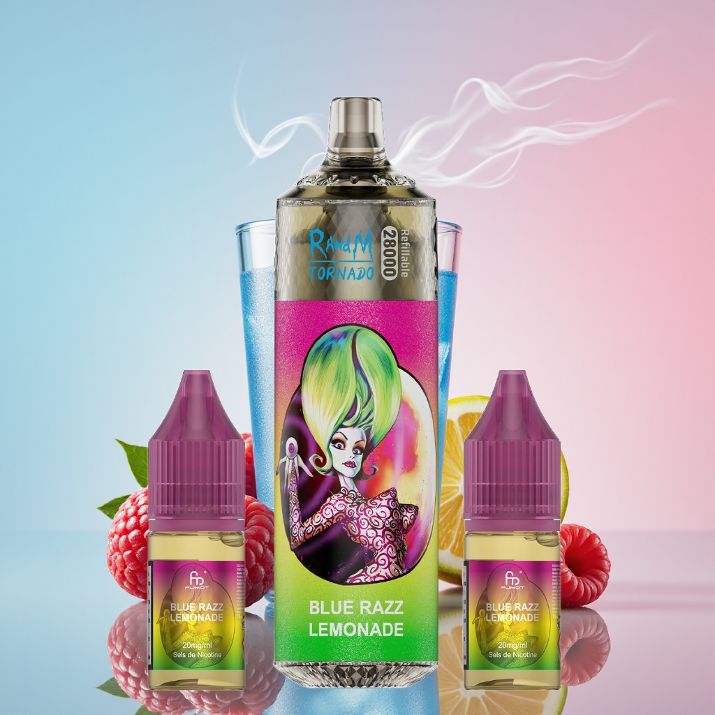 Fumot Tornado 28K Puffs Refillable Pod Kit Disposable Vape - Image 10