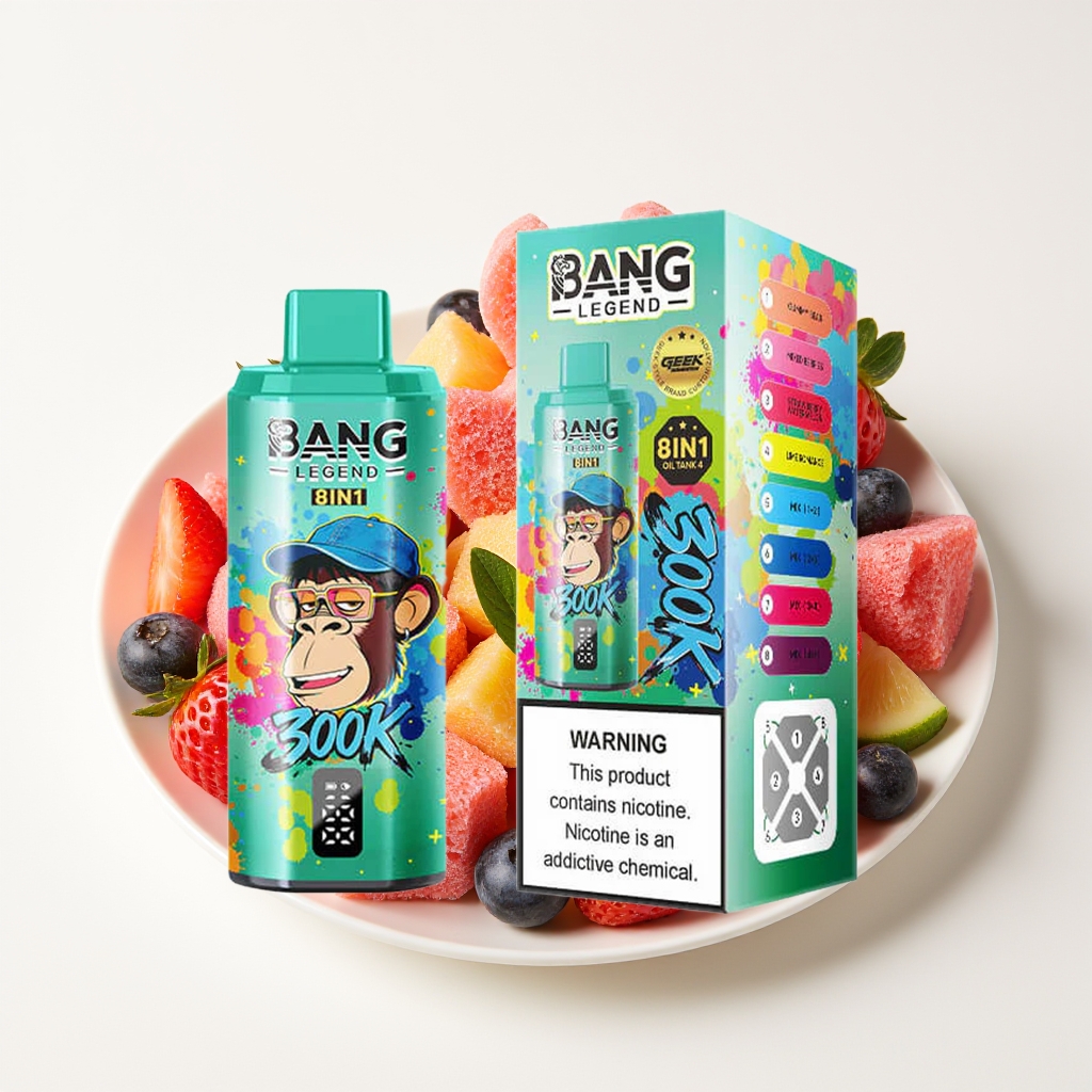 Bang Legend 300K Puffs 8 in 1 Disposable Vape - Image 10