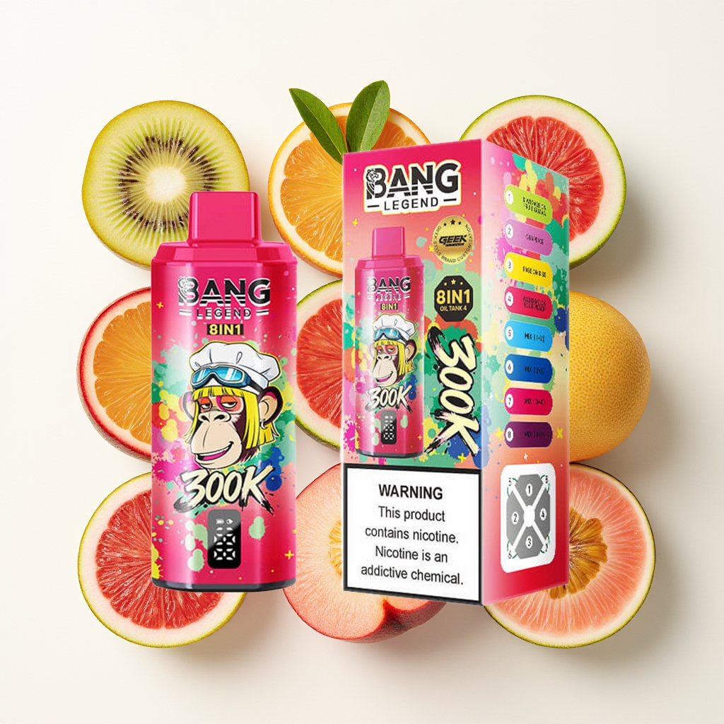 Bang Legend 300K Puffs 8 in 1 Disposable Vape - Image 7