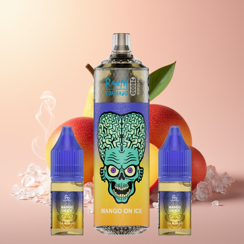 Fumot Tornado 28K Puffs Refillable Pod Kit Disposable Vape - Image 4