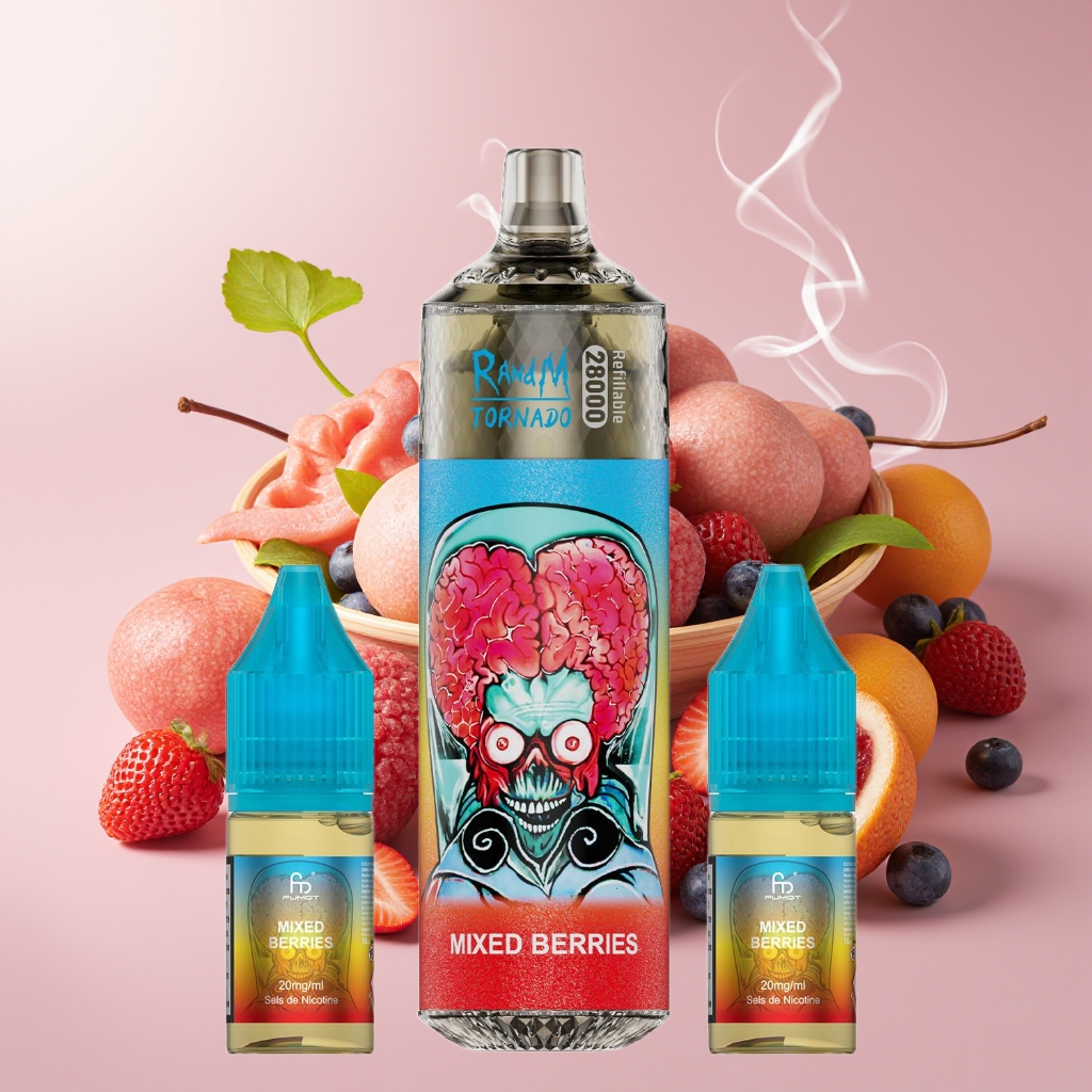 Fumot Tornado 28K Puffs Refillable Pod Kit Disposable Vape - Image 5