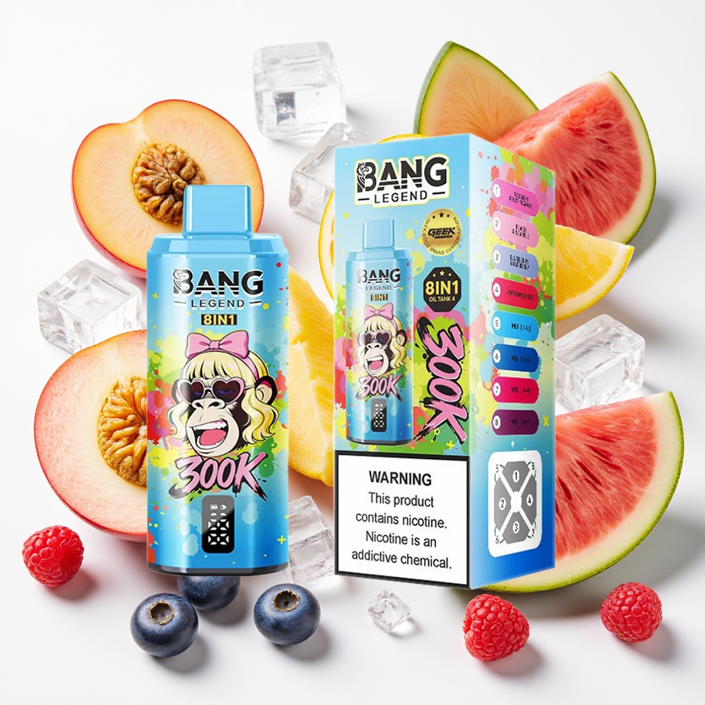 Bang Legend 300K Puffs 8 in 1 Disposable Vape - Image 2