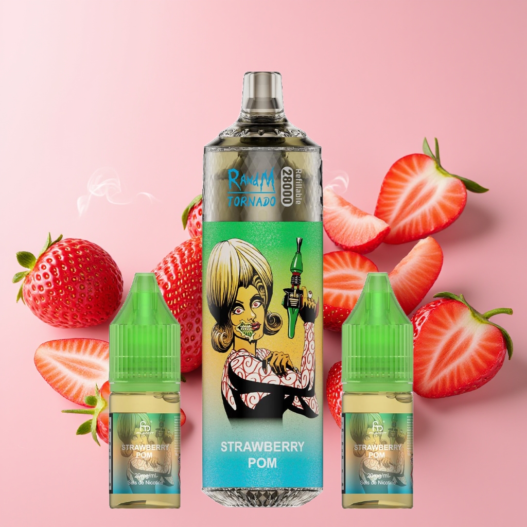 Fumot Tornado 28K Puffs Refillable Pod Kit Disposable Vape - Image 28