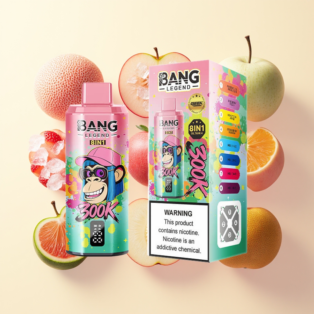 Bang Legend 300K Puffs 8 in 1 Disposable Vape - Image 11