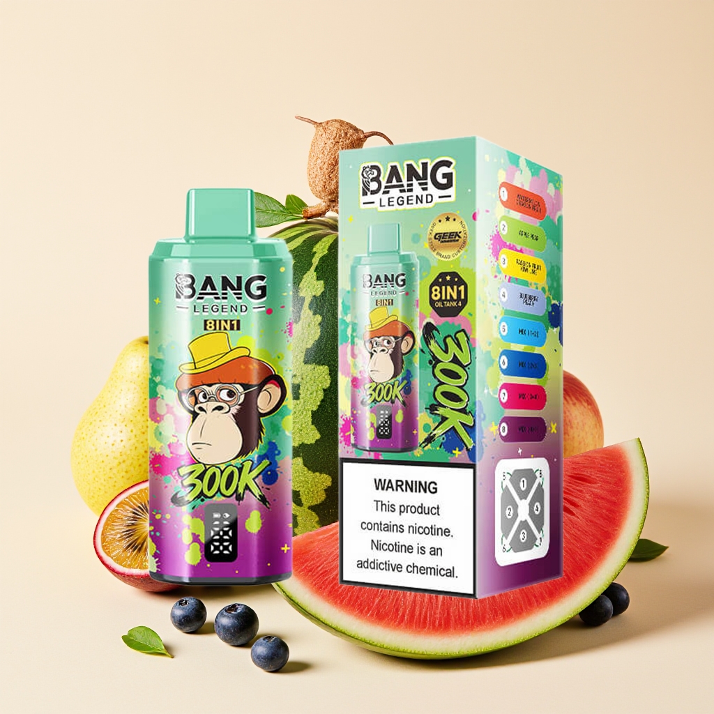 Bang Legend 300K Puffs 8 in 1 Disposable Vape - Image 8