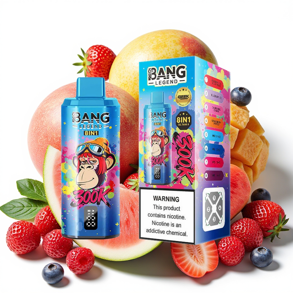 Bang Legend 300K Puffs 8 in 1 Disposable Vape - Image 12