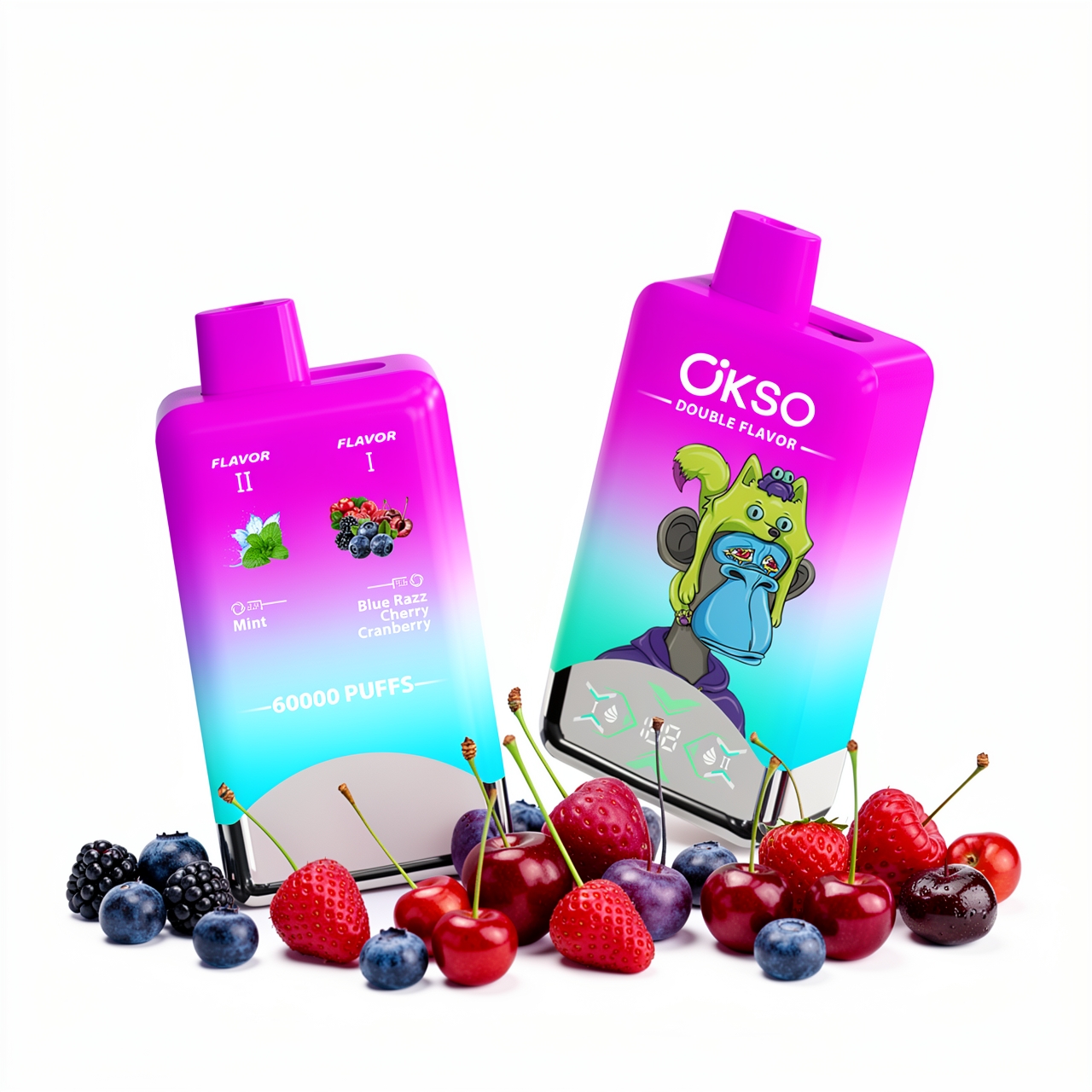 OKSO Double Flavor 60K Puffs Disposable Vape - Image 4