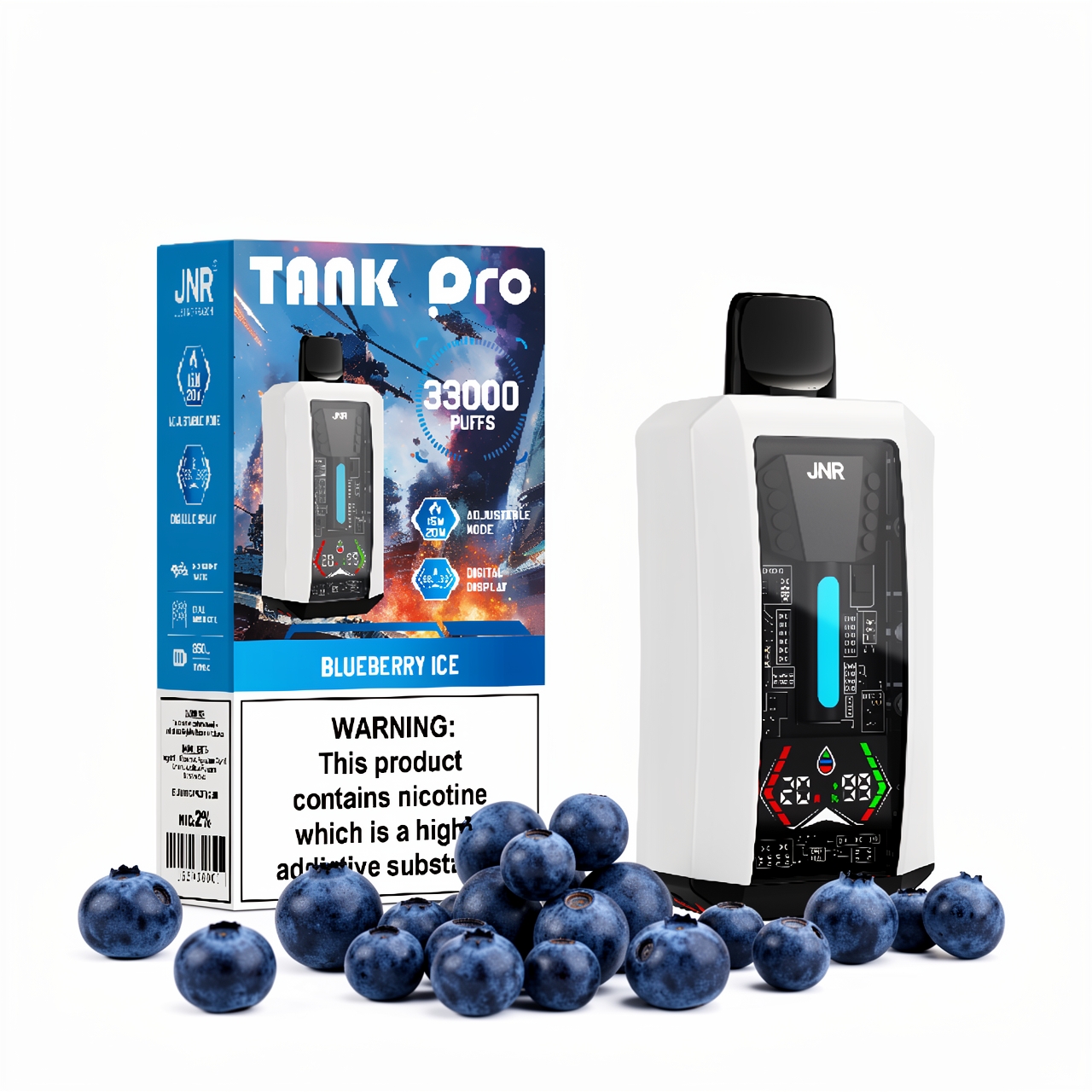 JNR Tank Pro 33000 Puffs Disposable Vape - Image 12