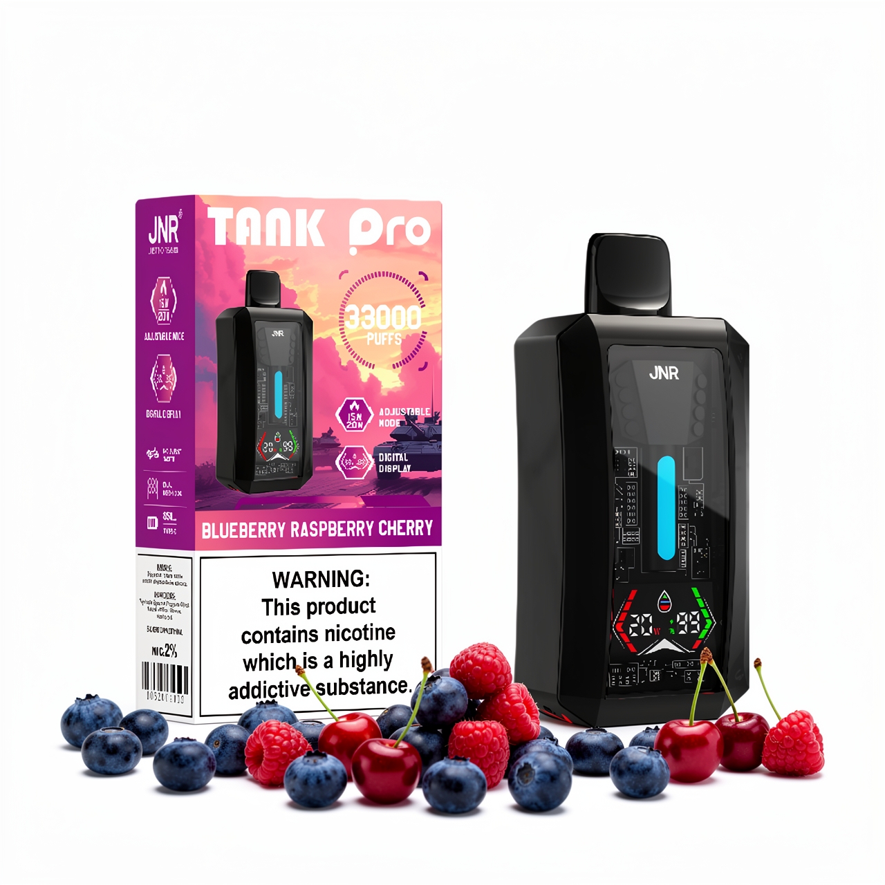JNR Tank Pro 33000 Puffs Disposable Vape - Image 11
