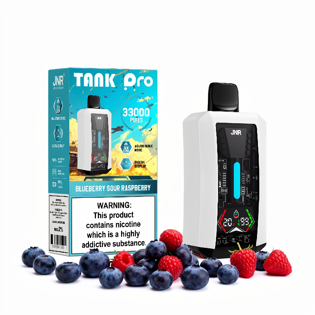 JNR Tank Pro 33000 Puffs Disposable Vape - Image 10