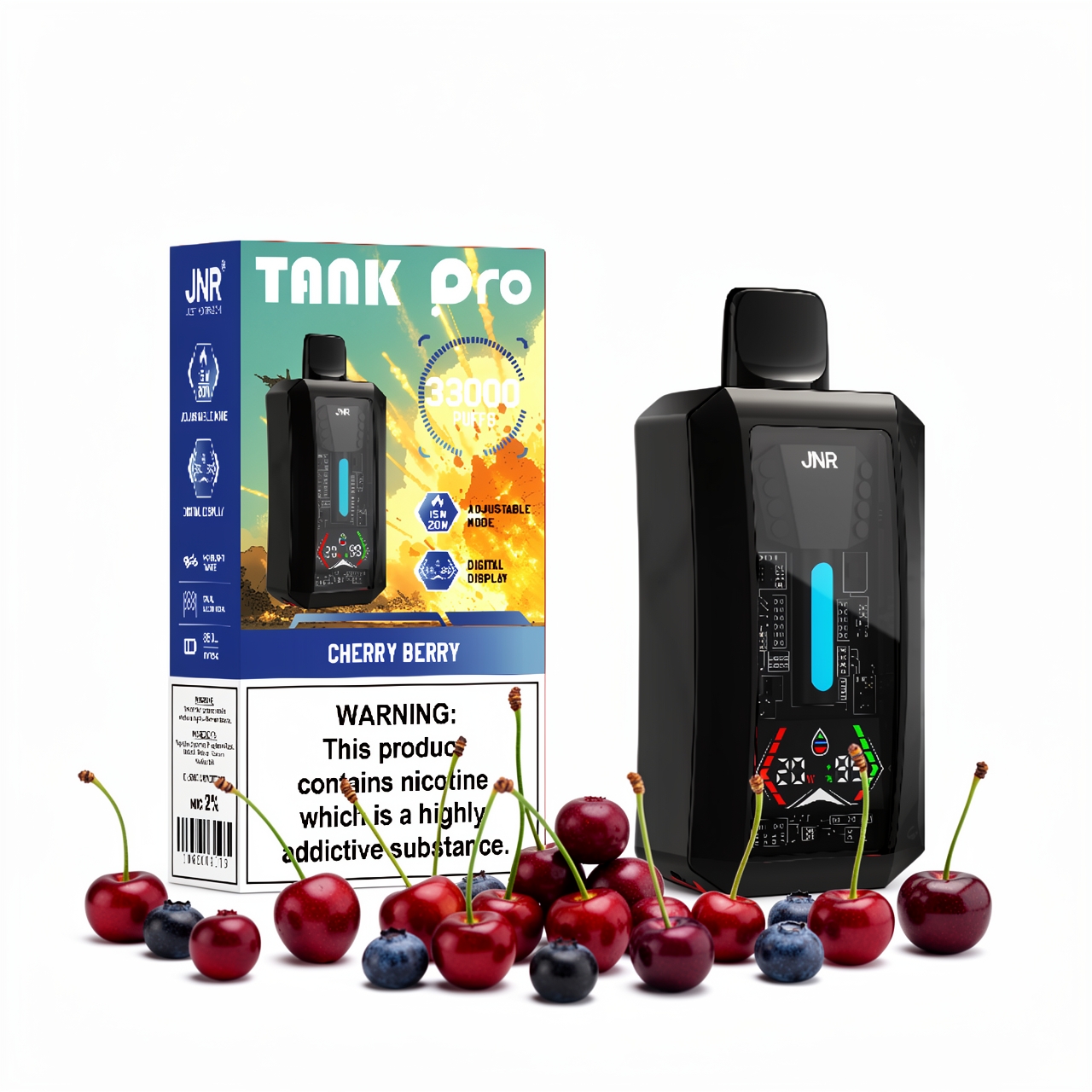 JNR Tank Pro 33000 Puffs Disposable Vape - Image 9