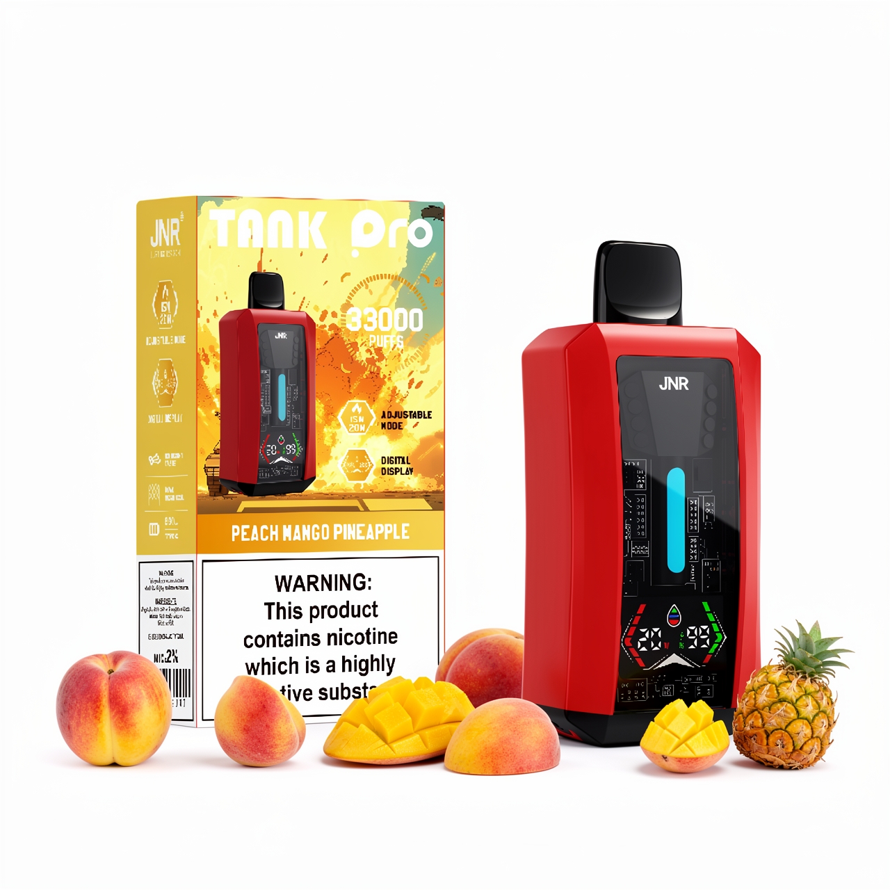 JNR Tank Pro 33000 Puffs Disposable Vape - Image 5