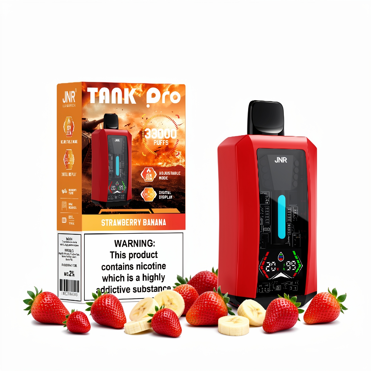 JNR Tank Pro 33000 Puffs Disposable Vape - Image 4