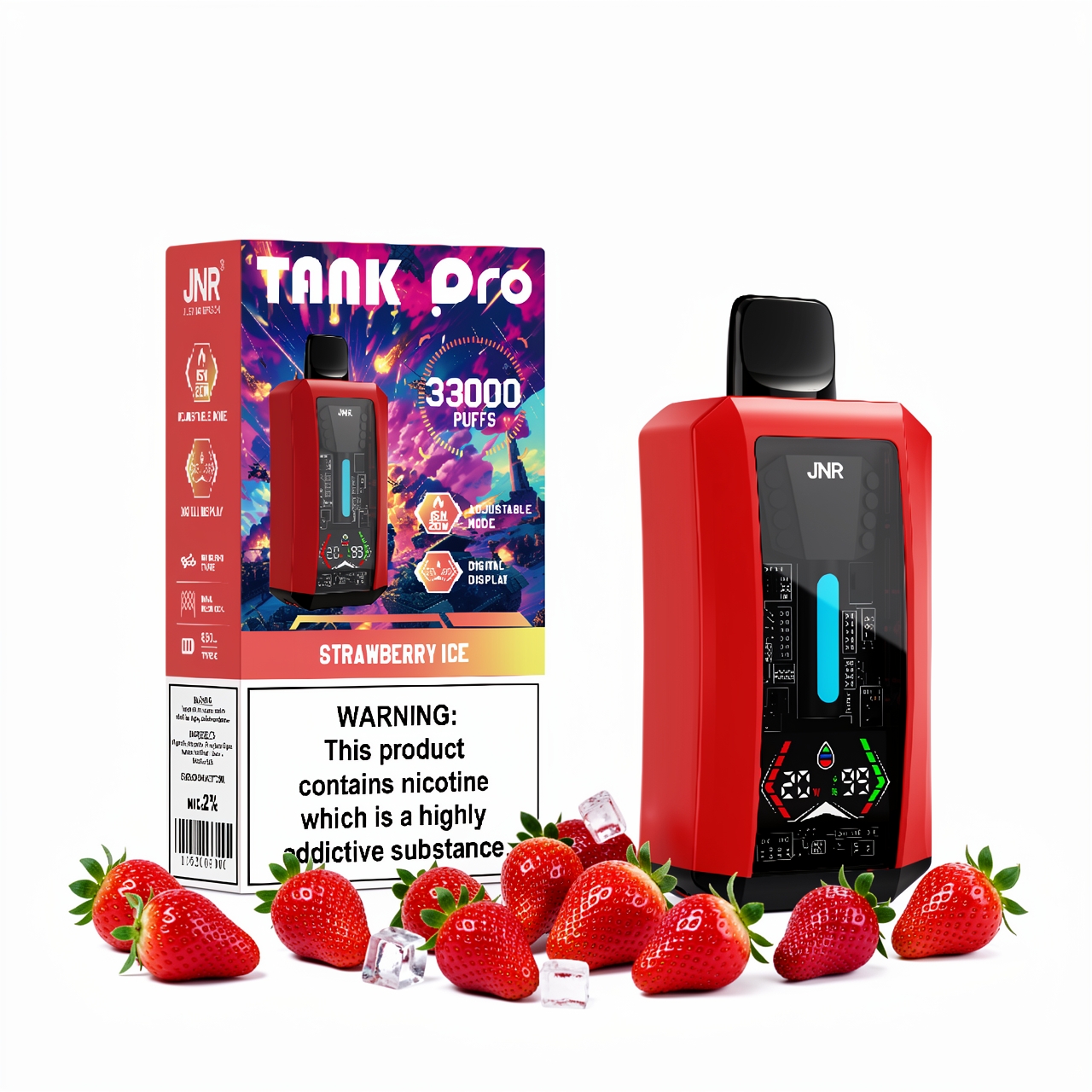 JNR Tank Pro 33000 Puffs Disposable Vape - Image 3